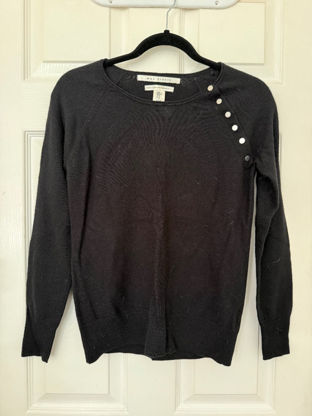 Max Studio Merino Sweater Top